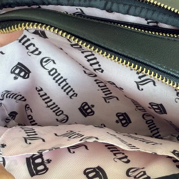 Juicy Couture Black Quilted Bow Bag New - Picture 6 of 7